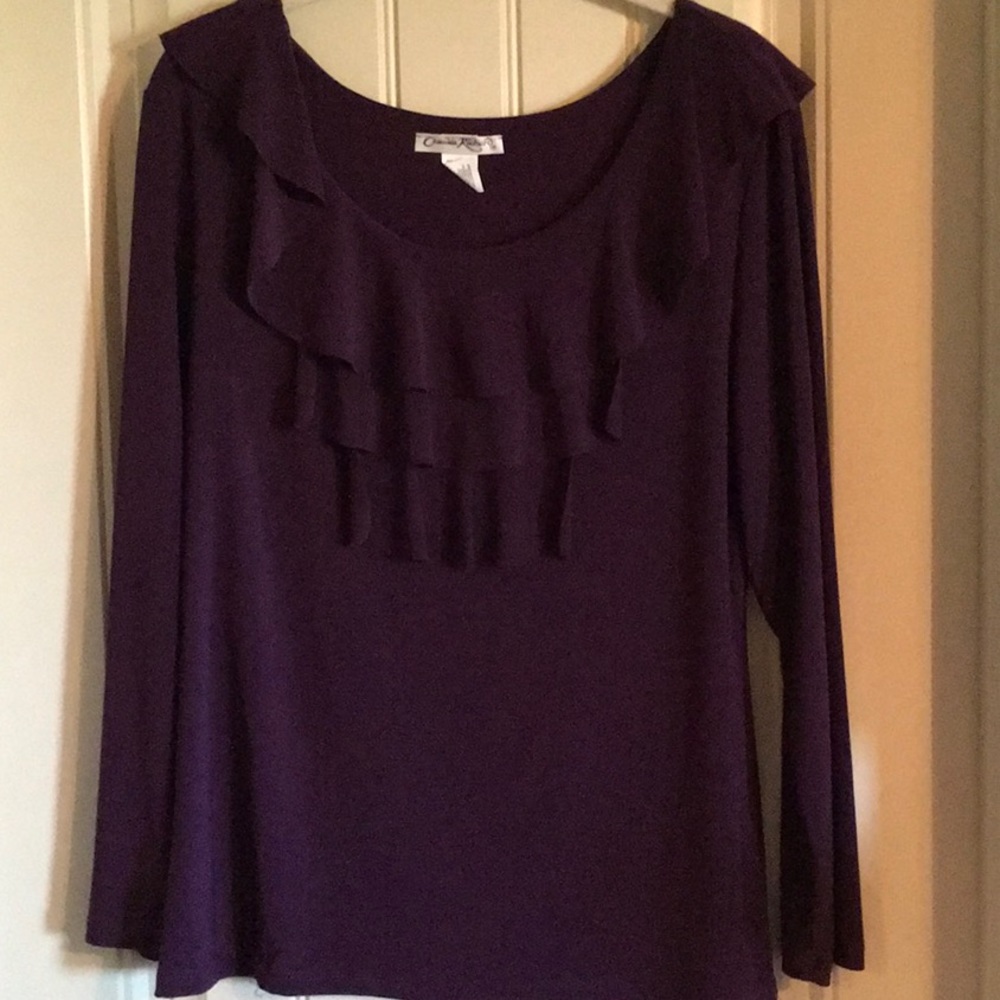 Claudia Richard Ruffled Top